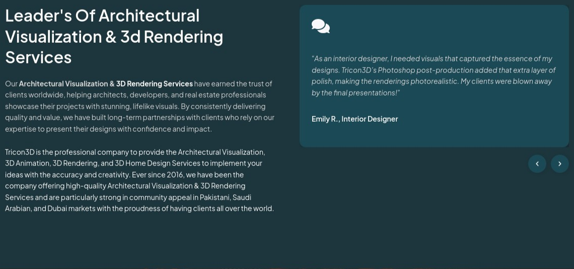 Architectural Animation Services